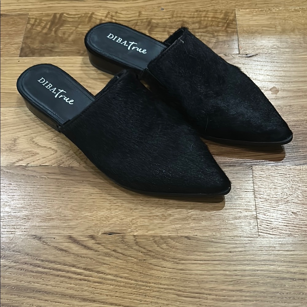 Dina True Women's Black Mules size 8.5